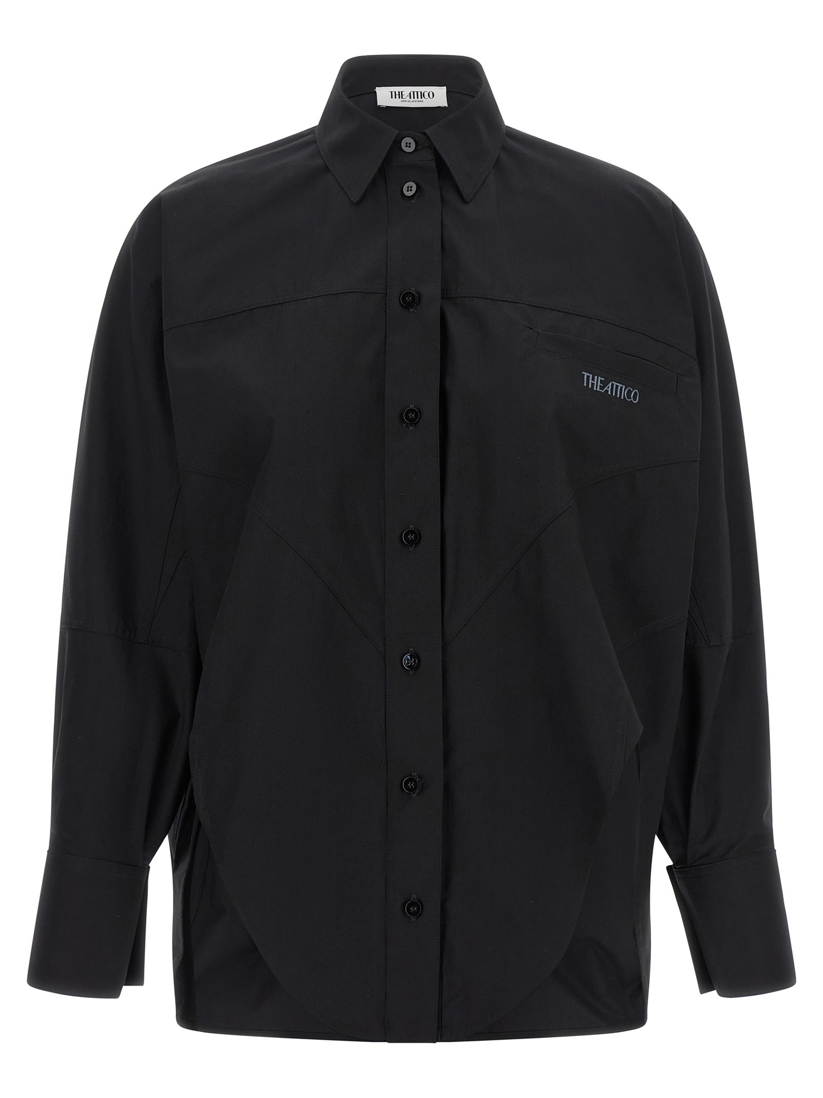 The Attico Shaped Hem Shirt