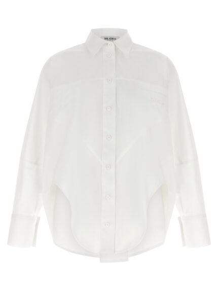 The Attico Shaped Hem Shirt