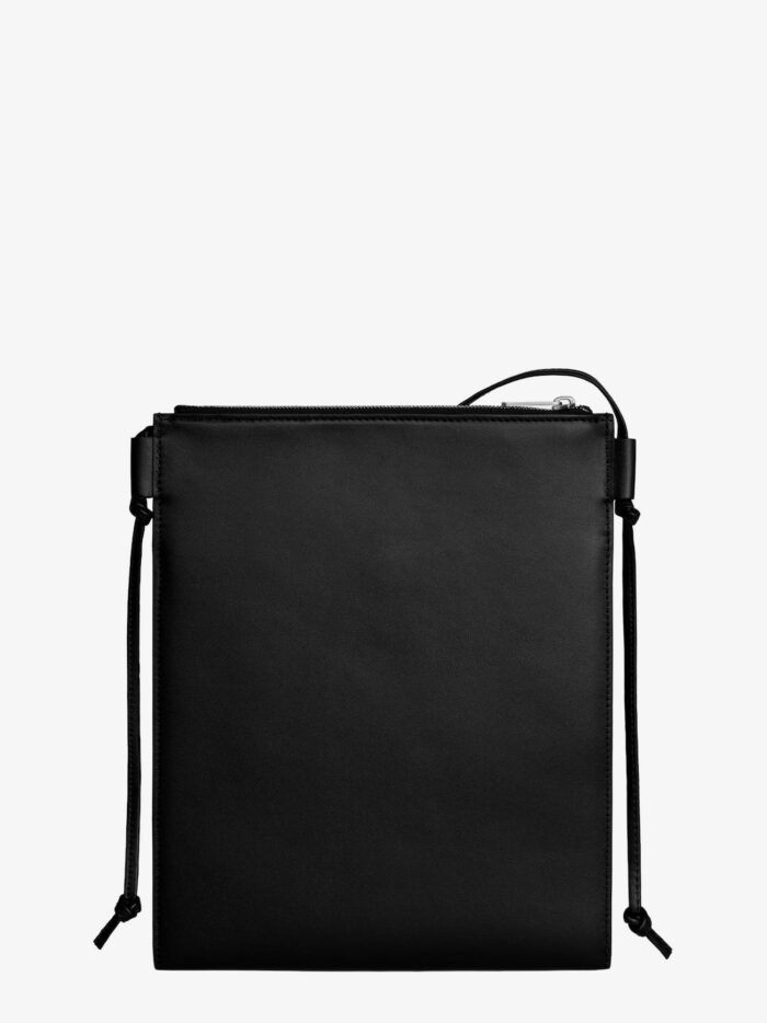 Celine Sharp Leather Crossbody Bag With Logo On The Front
