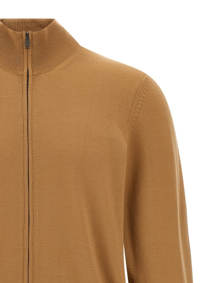 HUGO BOSS Shaved Knit Cardigan