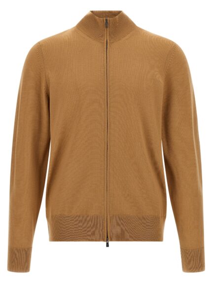 HUGO BOSS Shaved Knit Cardigan