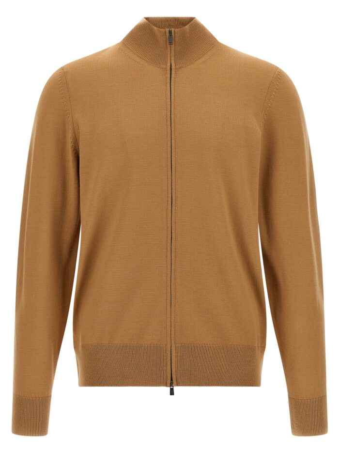 hugo boss shaved knit cardigan HUGO BOSS Shaved Knit Cardigan