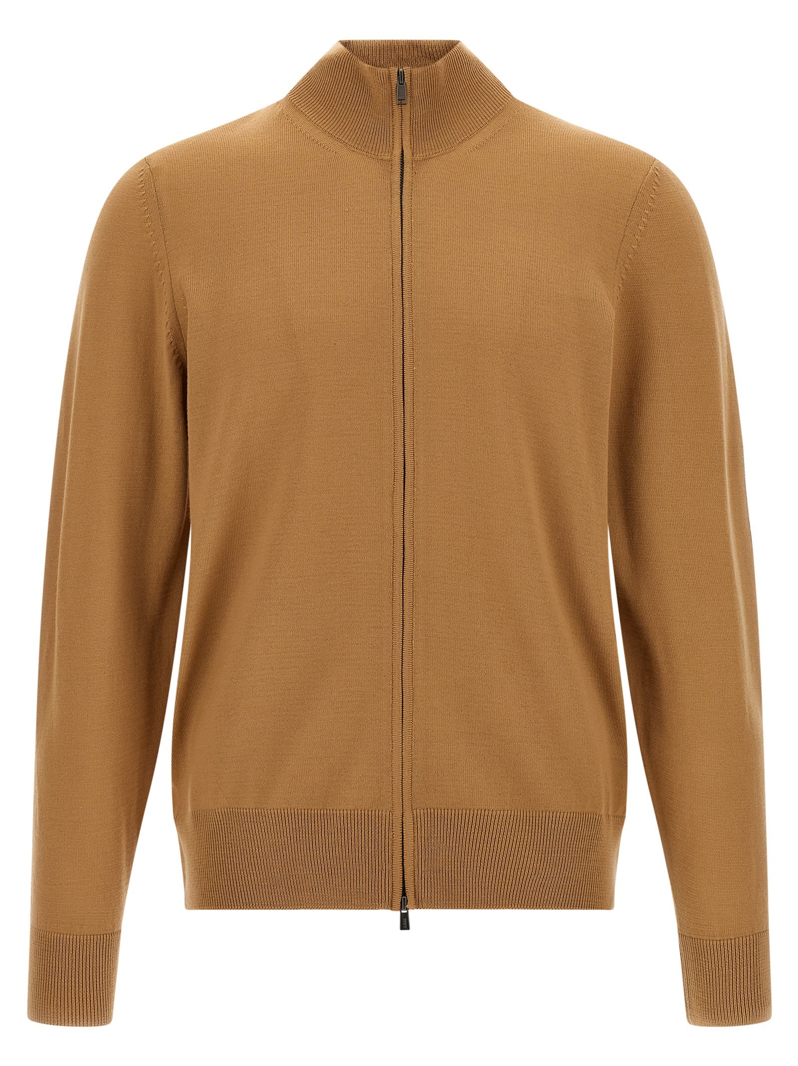 HUGO BOSS Shaved Knit Cardigan