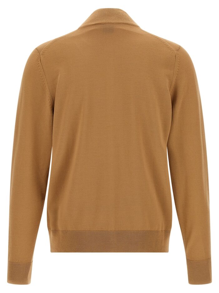 HUGO BOSS Shaved Knit Cardigan