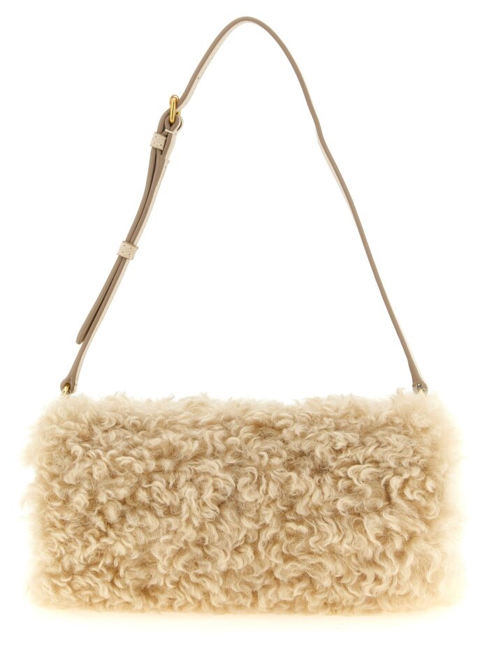 stella mccartney shearling clutch Stella Mccartney Shearling Clutch
