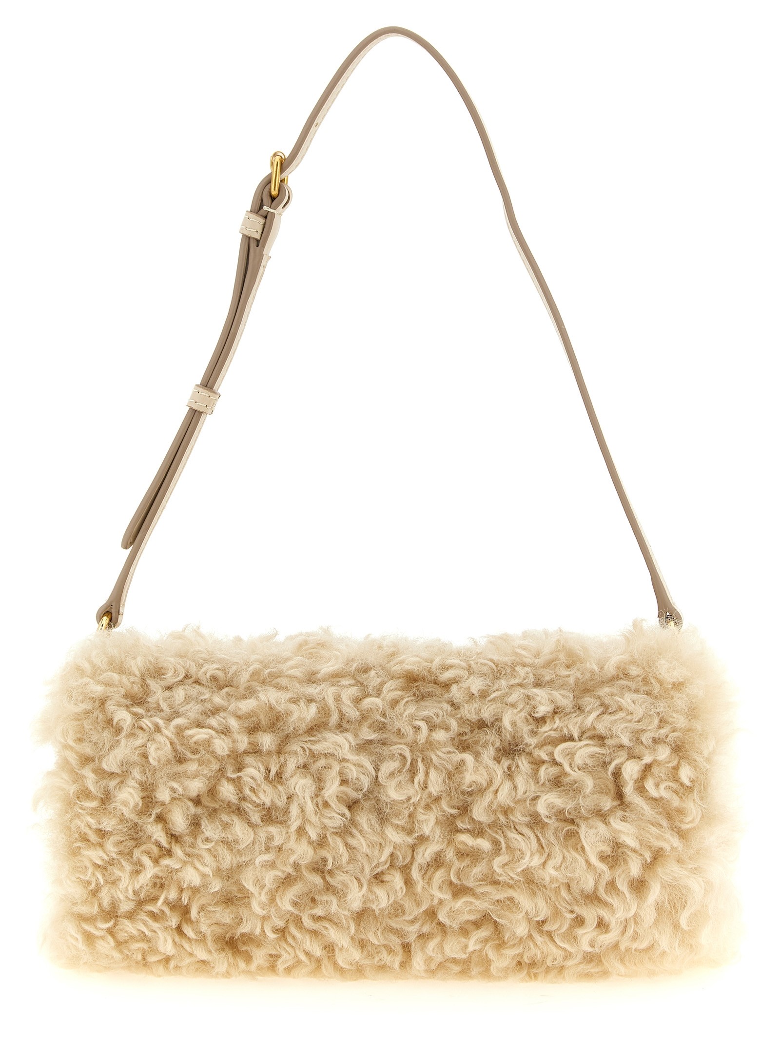 Stella Mccartney Shearling Clutch