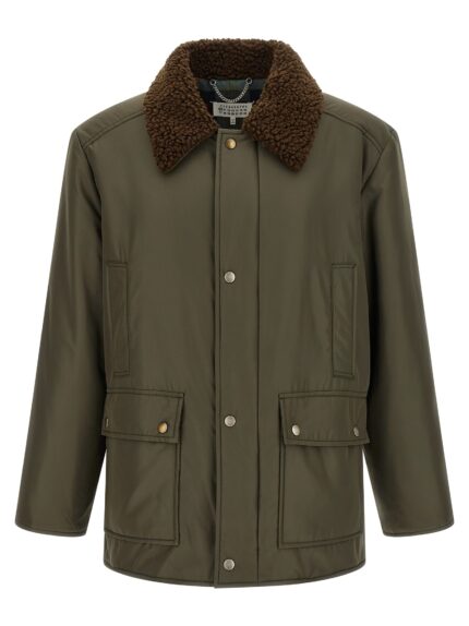 Maison Margiela Shearling Collar Parka