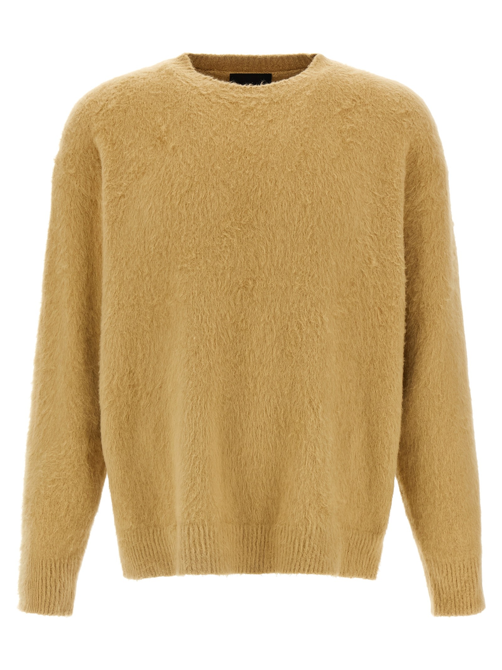 ROBERTO COLLINA Shearling Cotton Sweater