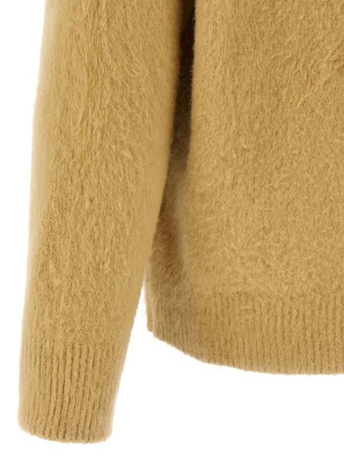 ROBERTO COLLINA Shearling Cotton Sweater