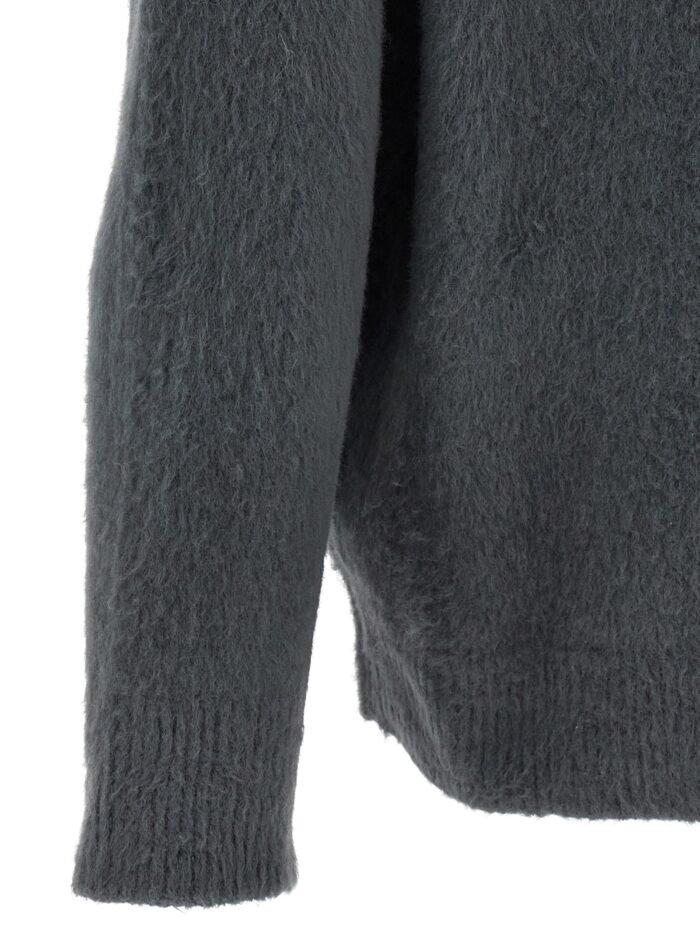 ROBERTO COLLINA Shearling Cotton Sweater