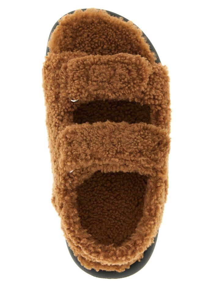 Moon Boot Shearling Sandals