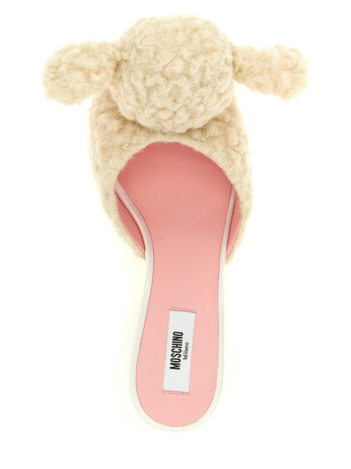 Moschino 'Sheep' Mules