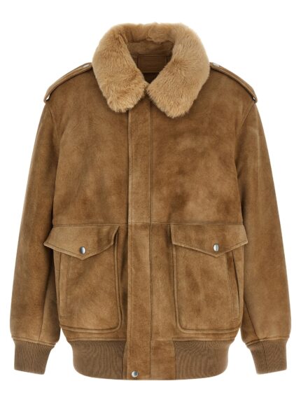 PRADA Sheepskin Bomber Jacket