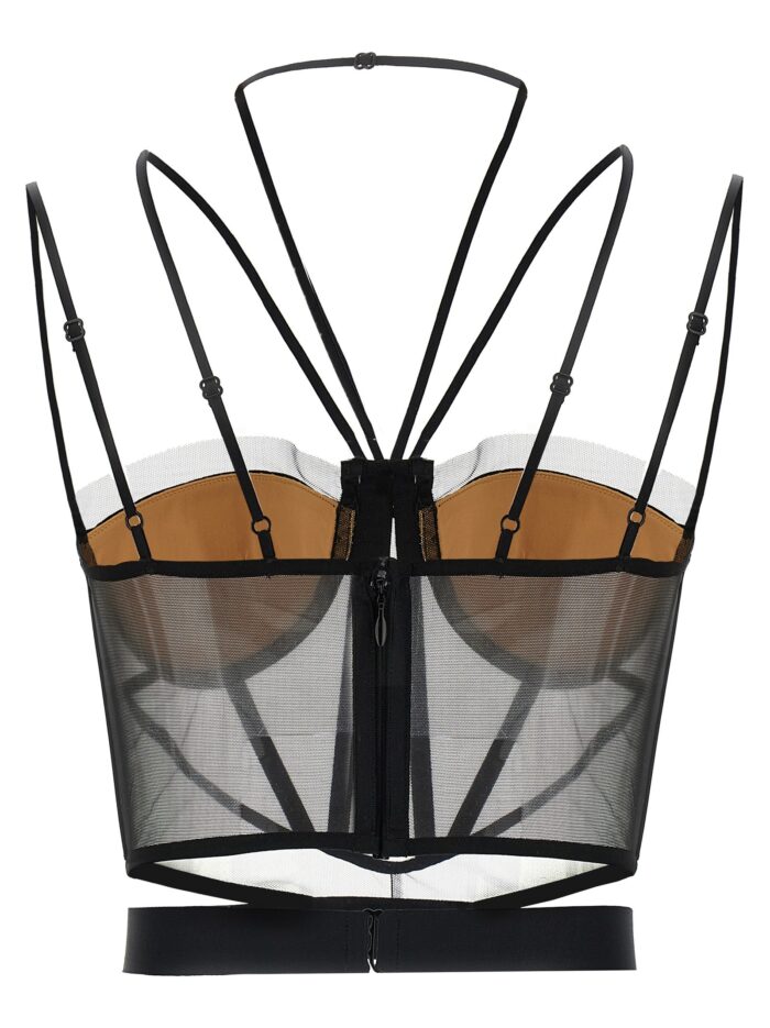 NENSI DOJAKA 'Sheer Corset' Top