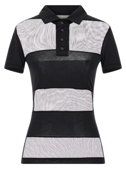 COPERNI ‘Sheer Striped’ Polo Shirt