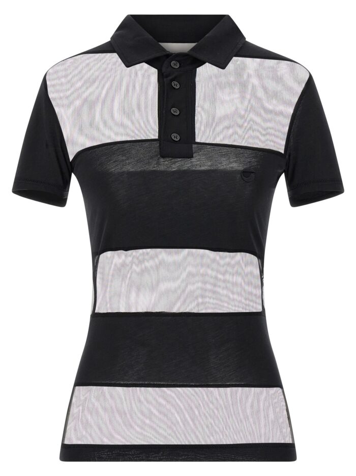 COPERNI ‘Sheer Striped’ Polo Shirt