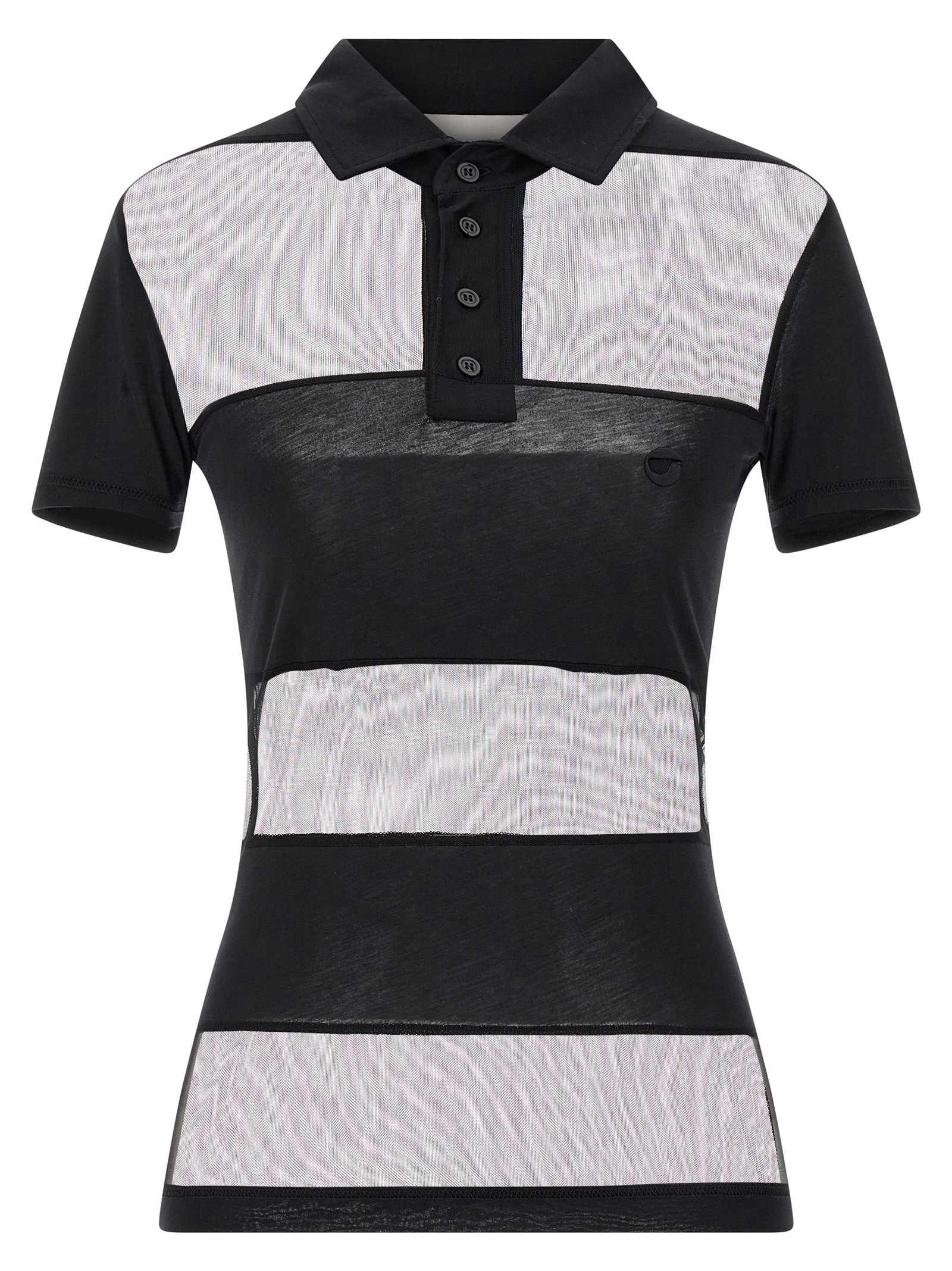 COPERNI ‘Sheer Striped’ Polo Shirt