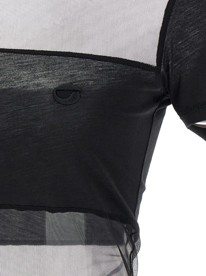 COPERNI ‘Sheer Striped’ Polo Shirt