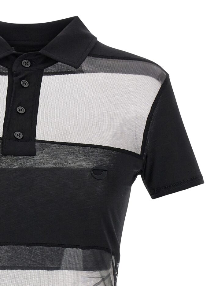 COPERNI ‘Sheer Striped’ Polo Shirt