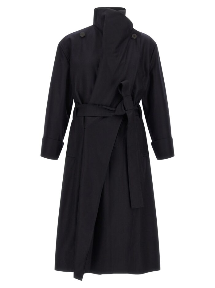 issey miyake 'shell' trench coat ISSEY MIYAKE 'Shell' Trench Coat