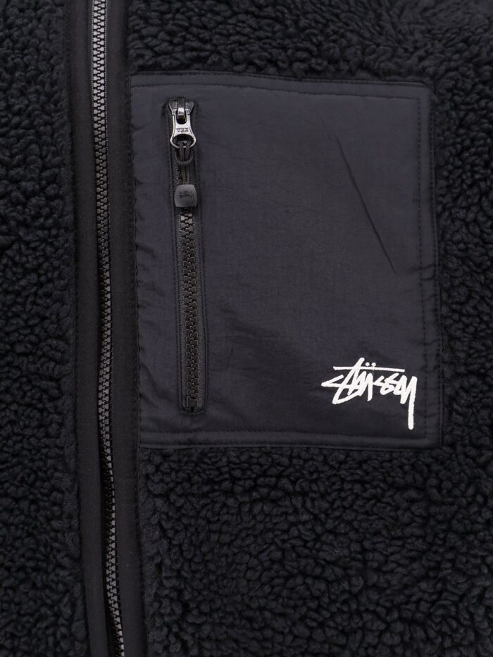 STUSSY Sherpa And Nylon Reversible Jacket
