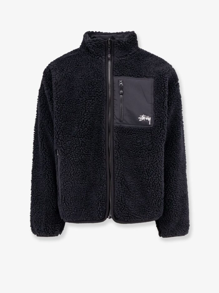 stussy sherpa and nylon reversible jacket STUSSY Sherpa And Nylon Reversible Jacket