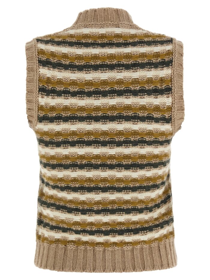 Marni Shetland Acquard Knit Vest