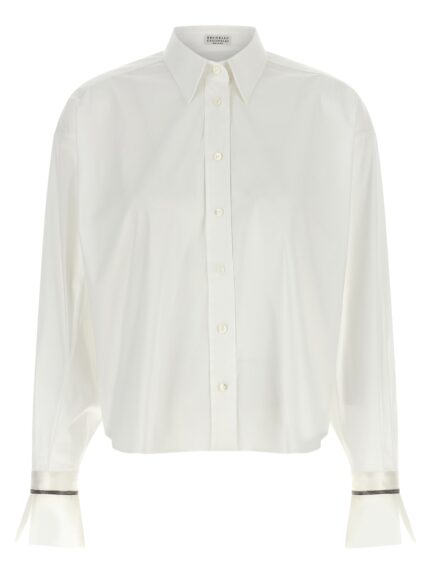 Brunello Cucinelli 'Shiny Cuffs' Shirt
