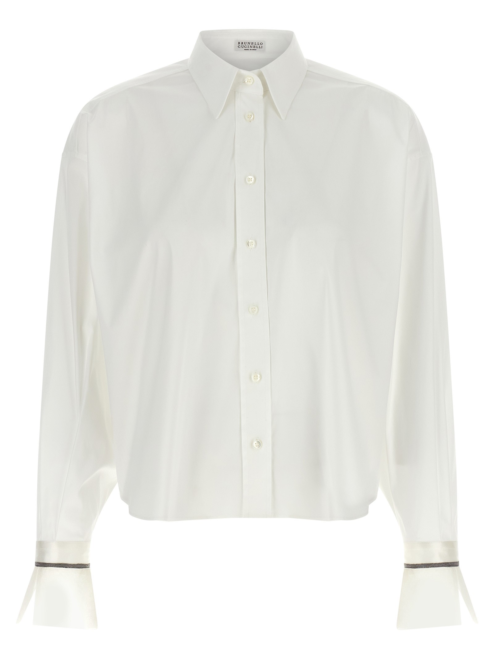 Brunello Cucinelli 'Shiny Cuffs' Shirt