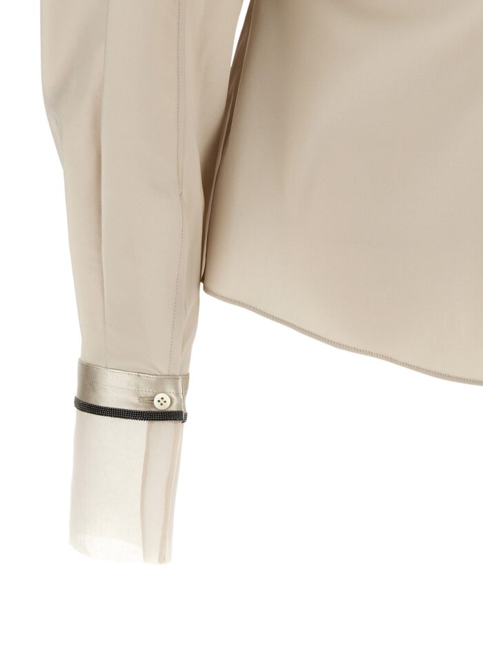 Brunello Cucinelli 'Shiny Cuffs' Shirt