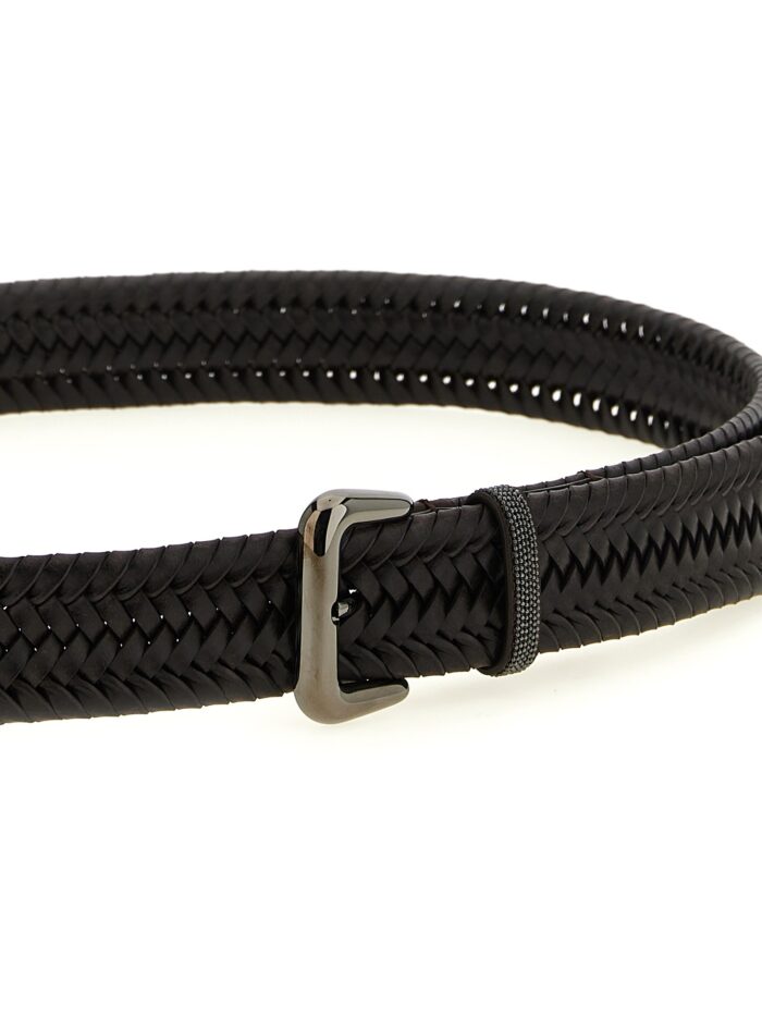 Brunello Cucinelli 'Shiny Loop' Belt