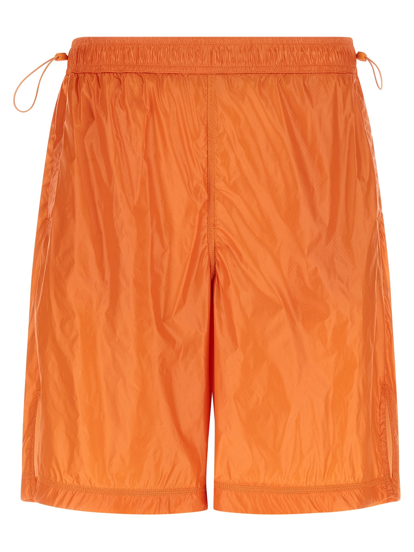 LAMINAR Shiny Nylon Bermuda Shorts