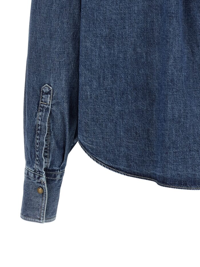 Brunello Cucinelli 'Shiny Pockets' Shirt