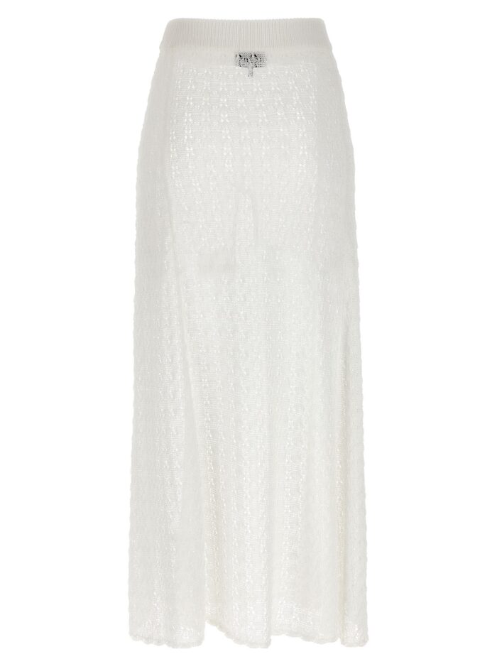 GANNI 'Shiny Pointelle Knit' Skirt