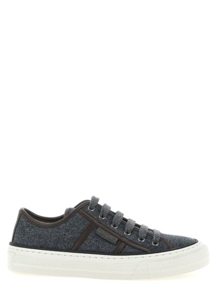 Brunello Cucinelli 'Shiny Tab' Sneakers