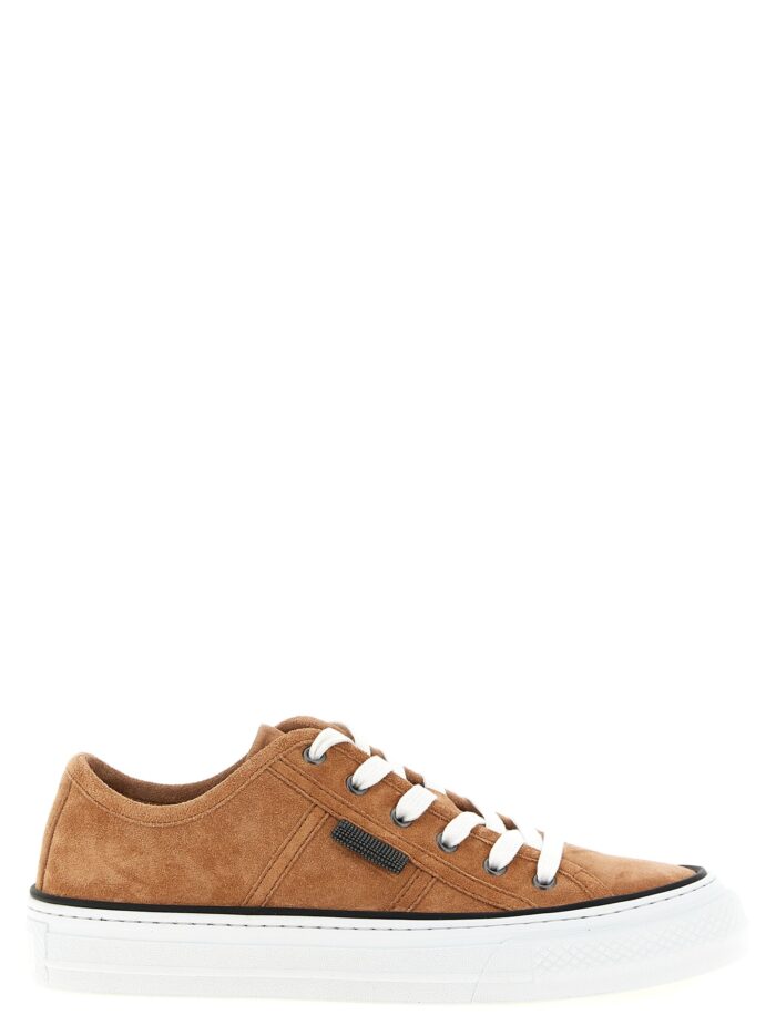 brunello cucinelli 'shiny tab' sneakers Brunello Cucinelli 'Shiny Tab' Sneakers