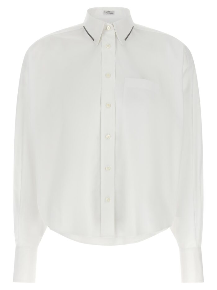 Brunello Cucinelli 'Shiny Trim' Shirt