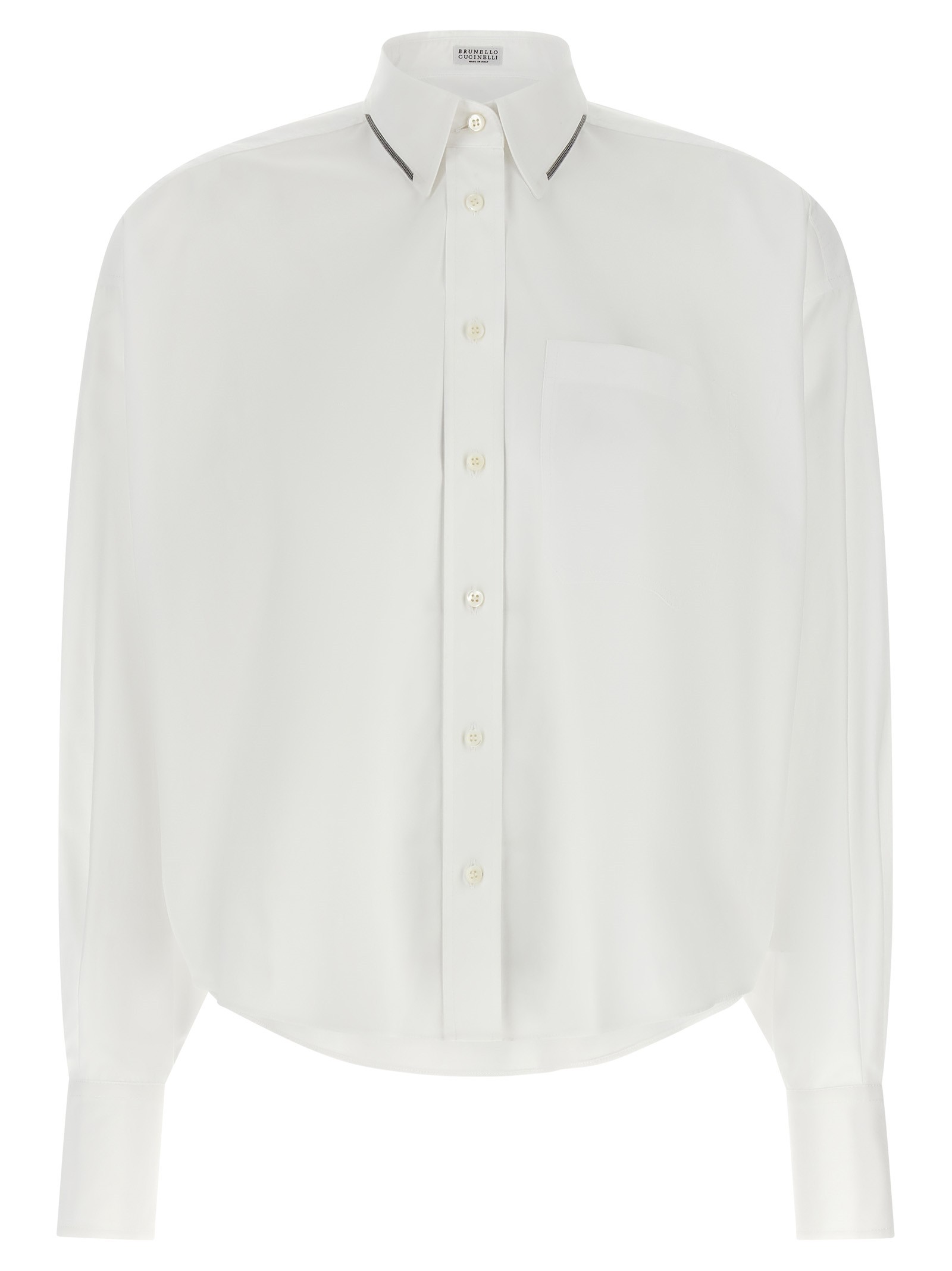 Brunello Cucinelli 'Shiny Trim' Shirt