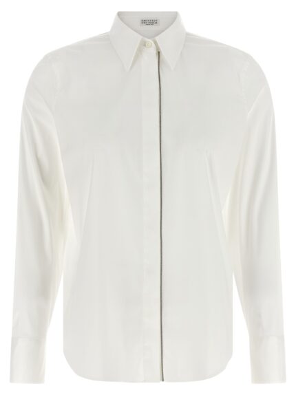 Brunello Cucinelli 'Shiny Trim' Shirt