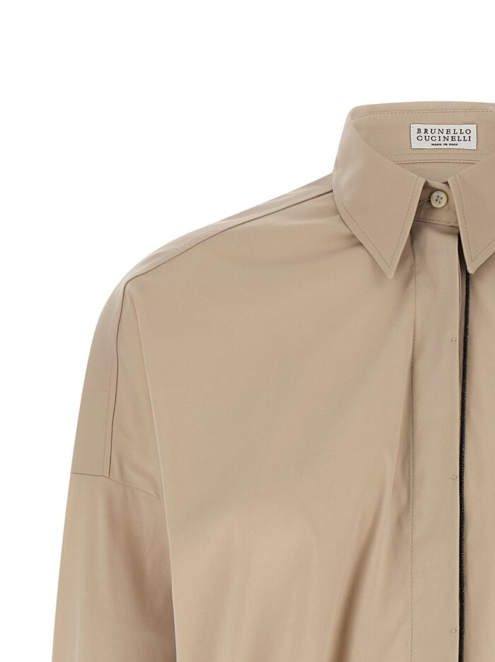 Brunello Cucinelli 'Shiny Trim' Shirt