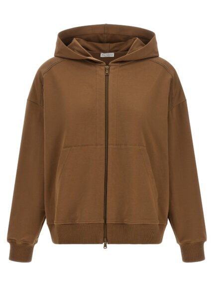 Brunello Cucinelli 'Shiny Trims' Hoodie