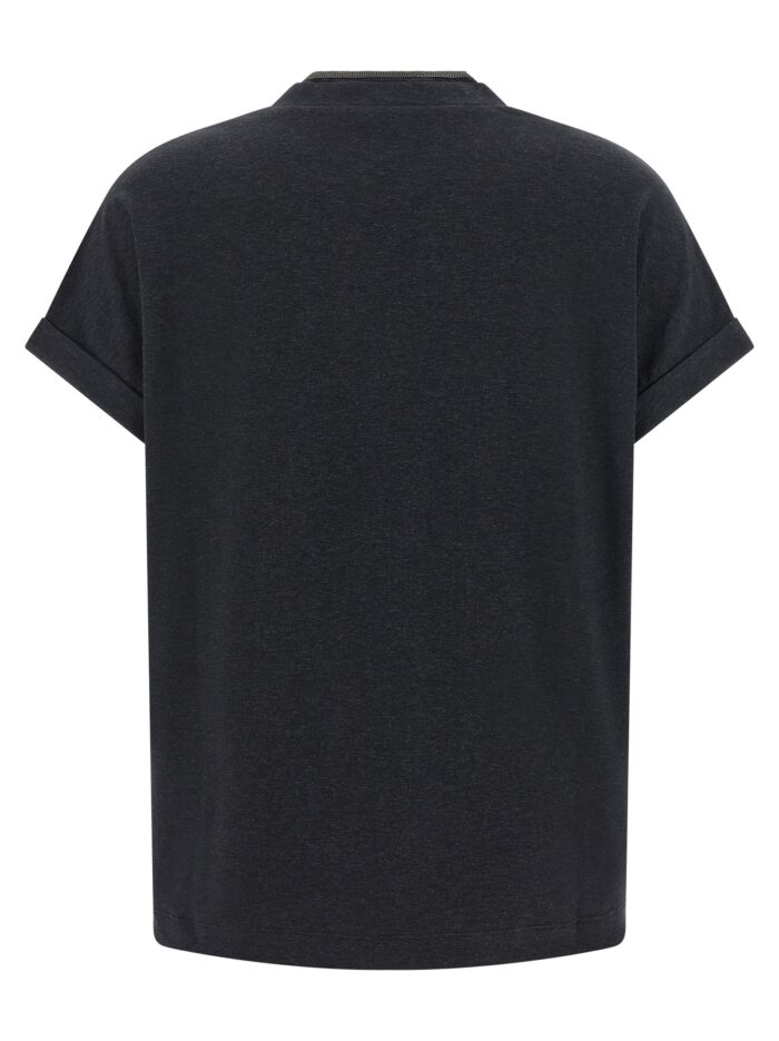 Brunello Cucinelli 'Shiny Trims' T-shirt