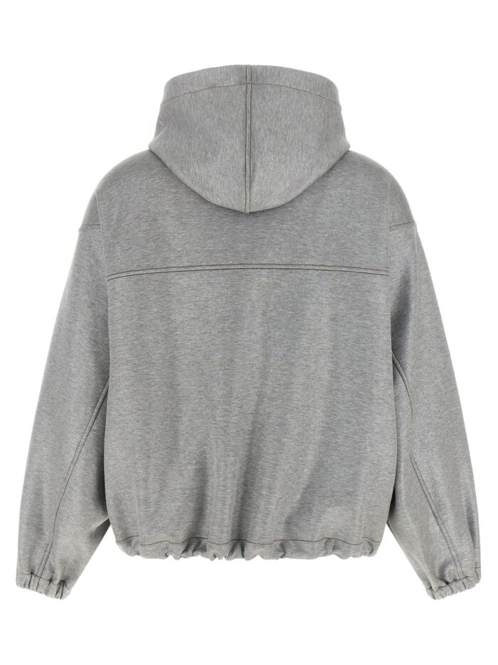 Brunello Cucinelli 'Shiny Zipper Pull' Bomber Jacket