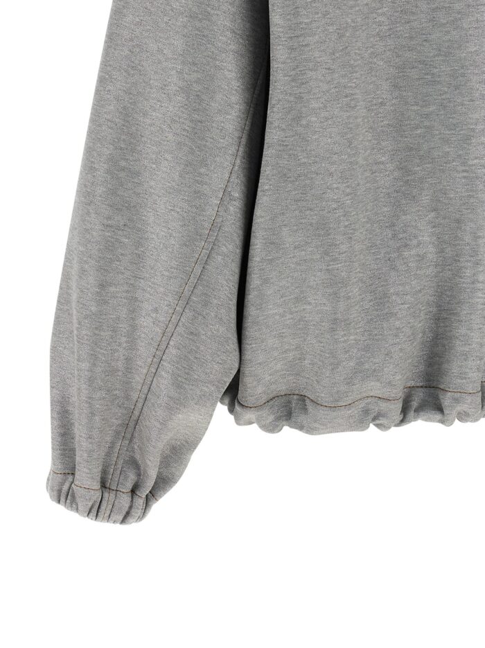 Brunello Cucinelli 'Shiny Zipper Pull' Bomber Jacket