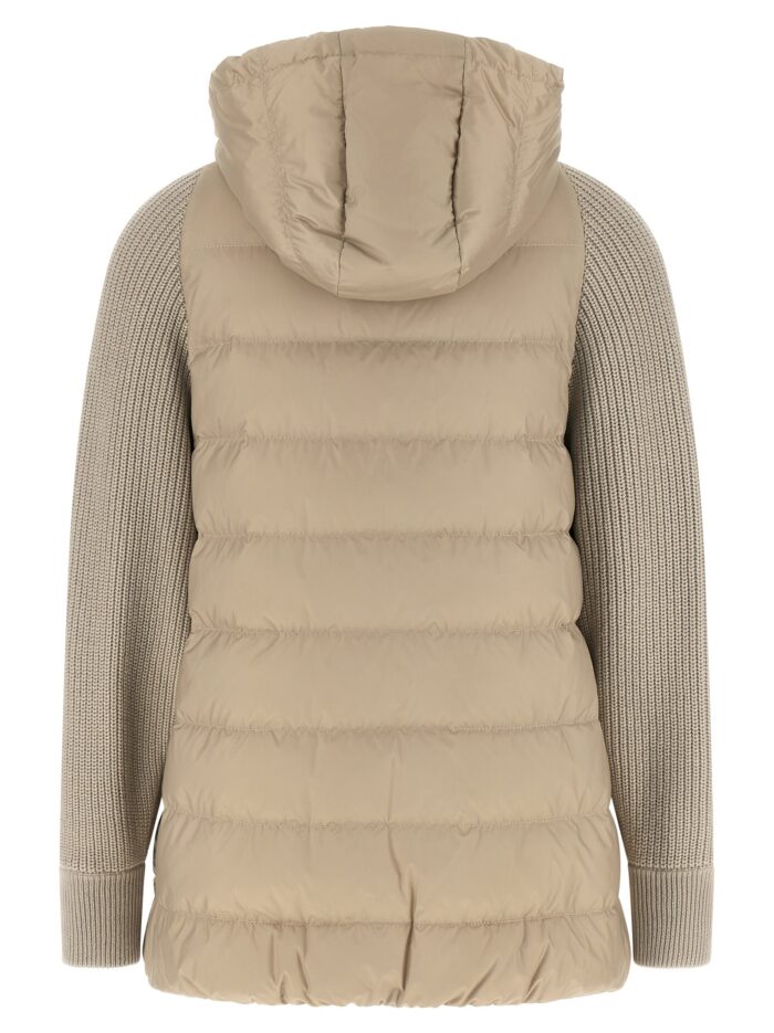 Brunello Cucinelli 'Shiny Zipper Pull' Down Jacket