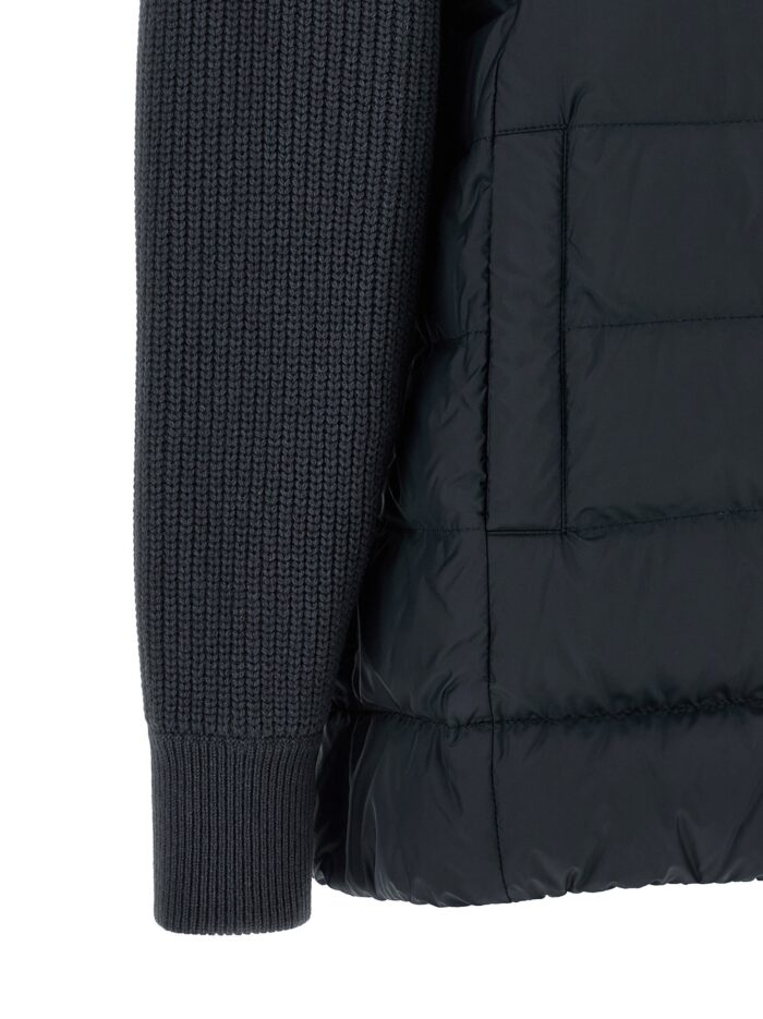 Brunello Cucinelli 'Shiny Zipper Pull' Down Jacket