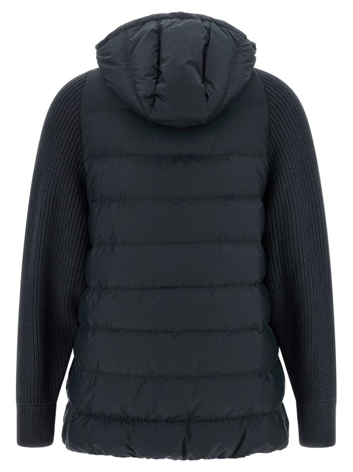 Brunello Cucinelli 'Shiny Zipper Pull' Down Jacket