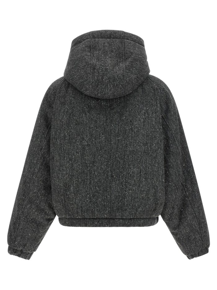 Brunello Cucinelli 'Shiny Zipper Pull' Down Jacket