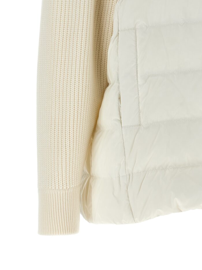 Brunello Cucinelli 'Shiny Zipper Pull' Down Jacket