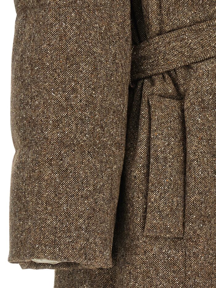 Brunello Cucinelli 'Shiny Zipper Pull' Down Jacket